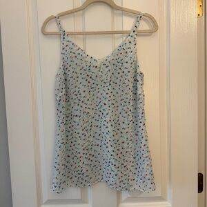 cabi Multicolor Polka Dot Camisole. EUC. Size XS